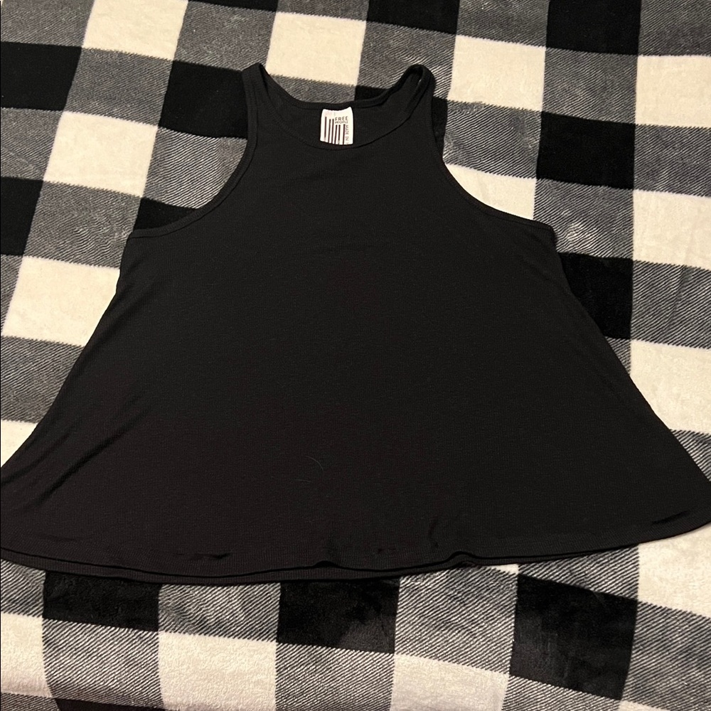 Free People Black Tank Top size Medium